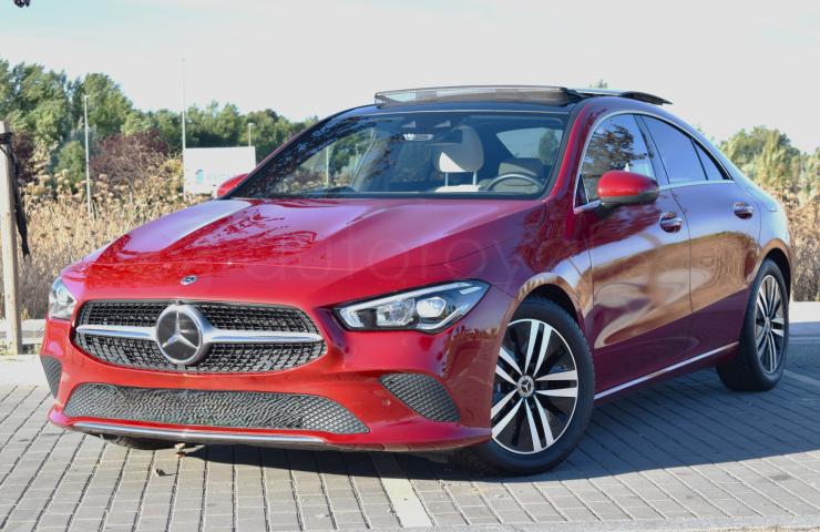 Turismos Todo Terrenos y Furgonetas - Mercedes CLA 200 EXCLUSIVE 163 CV  7G-DCT TECHO PANORAMICO - Coches de segunda mano en Valladolid