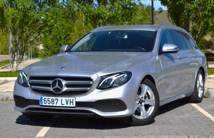 Turismos Todo Terrenos y Furgonetas - Mercedes E 220 d 194CV<br>ESTATE 9G-DCT AVANTGARDE  - Coches de segunda mano en Valladolid