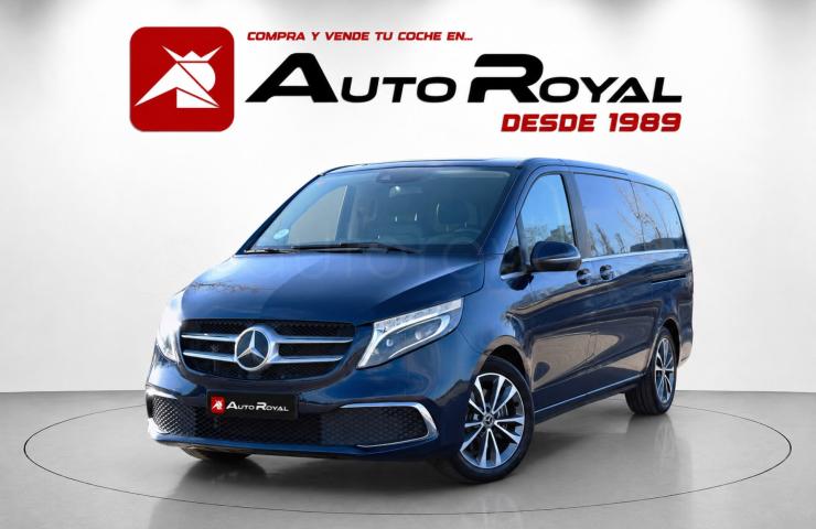 Turismos Todo Terrenos y Furgonetas - Mercedes V 300d LARGO 7G-DCT AVANTGARDE 7 PLAZAS - Coches de segunda mano en Valladolid