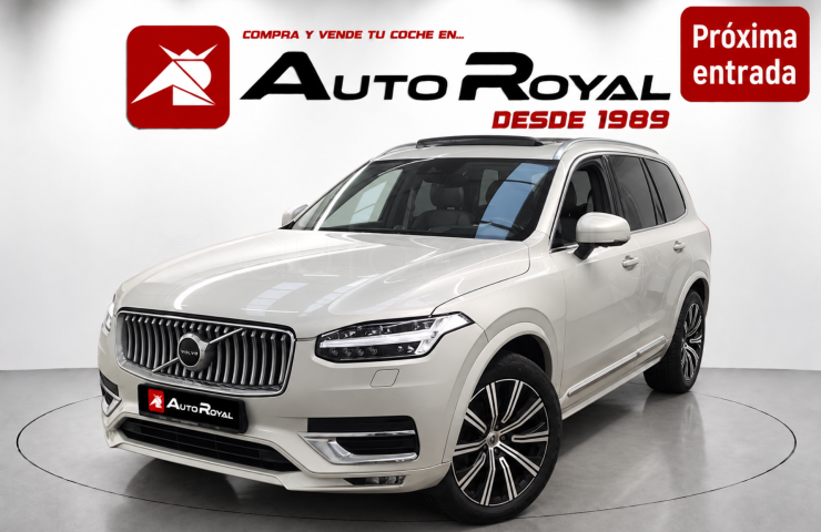 Turismos Todo Terrenos y Furgonetas - Volvo Xc90 AWD B5 INSCRIPTION GEATRONIC MHEV AWD - Coches de segunda mano en Valladolid